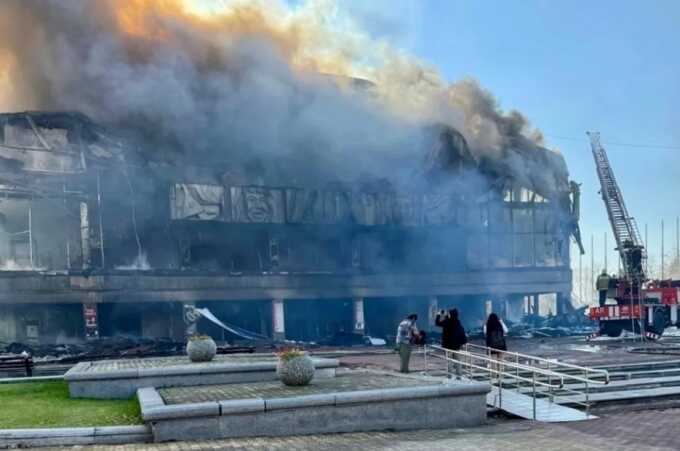 В Хабаровске произошел пожар в краевом музыкальном театре